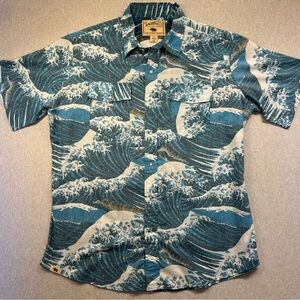 Western Aloha Alenuihaha button up short sleeve shirt. XXL.